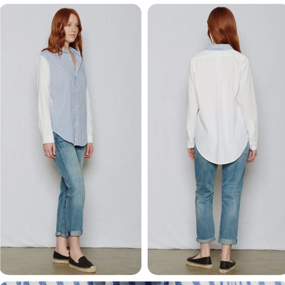 Current Elliott Clean Prep School Shirt - Size 3 (L) - Picture 3 of 10